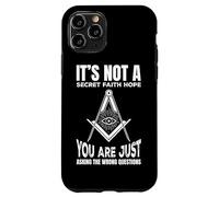 Seek Truth Not Secrets Symbolic Eye Geometry Freemasonry Case for iPhone 11 Pro