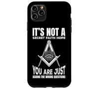 Seek Truth Not Secrets Symbolic Eye Geometry Freemasonry Case for iPhone 11 Pro Max