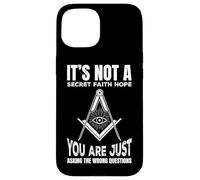 Seek Truth Not Secrets Symbolic Eye Geometry Freemasonry Case for iPhone 15