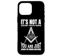Seek Truth Not Secrets Symbolic Eye Geometry Freemasonry Case for iPhone 16 Pro Max