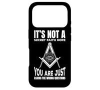 Seek Truth Not Secrets Symbolic Eye Geometry Freemasonry Case for iPhone 17 Pro
