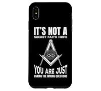 Seek Truth Not Secrets Symbolic Eye Geometry Freemasonry Case for iPhone XS Max
