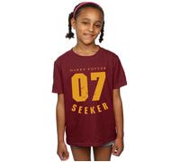 Seeker 07 Cotton T-Shirt Harry Potter Burgundy 5-6 Years