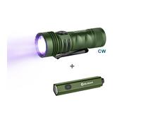Seeker 4 Mini Cool White Light EDC Torch With 365nm UV Light OD Green + Diffuse