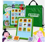 SEEKERS Ben and Holly's Scavenger Hunt Game- Starter Kit & Magnetic Board | Outdoor Nature Treasure Hunt. Ideal For Sensory Play and Travel. Outdoor Games for Kids. Add-On Sets Available.