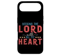 Seeking The Lord With All My Heart Bible Verse Gift Case for iPhone Air