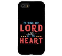 Seeking The Lord With All My Heart Bible Verse Gift Case for iPhone SE (2020) / 7/8