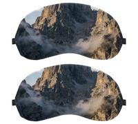 Seeking Wind by The Cloudy Ravine Anti-Mite Breathable Fabric Eye Cover with Adjustable Hook-and-Loop Strap