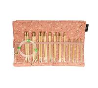 Seeknit Circular Knit Set, Bamboo, Pink, Standard