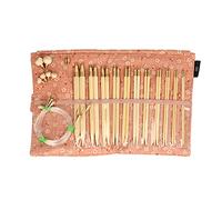 Seeknit Circular Knit Set, Bamboo, Pink, Standard