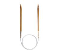 Seeknit Circular Knitting Needles, Bamboo, Beige, 140 cm x 5.5 mm