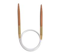 Seeknit Circular Knitting Needles, Bamboo, Beige, 50 cm x 2.75 mm