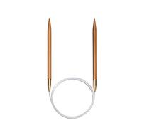 Seeknit Circular Knitting Needles, Bamboo, Beige, 80 cm x 8 mm