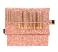 Seeknit Circular Knitting Needles Set, Bamboo, Pink, Standard