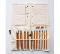 Seeknit Curve Koshitsu Premier Interchangeable Knitting Needle Set - Bamboo Tip, for Knitting or Crocheting Projects, 15cm - 1 Set