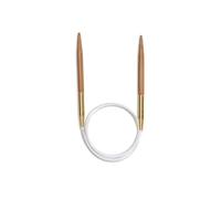 Seeknit Circular Knitting Needles, Bamboo, Beige, 50 cm x 3.75 mm