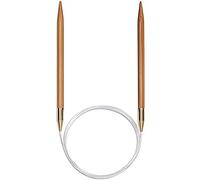 Seeknit KA56768 Bamboo Circular Knitting Needles 80cm x 4mm Brown