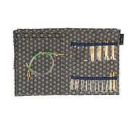 Seeknit KA57834-11 Circular Knitting Set, Bamboo, Blue, SH