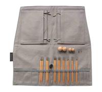 Seeknit Koshitsu First Interchangeable Needle Set-Bamboo Tip, for Knitting or Crocheting Projects, Grey, 10cm