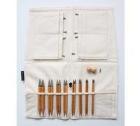Seeknit Koshitsu Grand Interchangeable Needle Set-Bamboo Tip, for Knitting or Crocheting Projects, White, 12.5cm