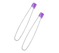 Seeknit Long Stitch Holder - Violet - 2 Pieces