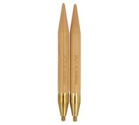 Seeknit Interchangeble Needle Tips, Bamboo, Beige, M4 12,5cm x 10mm