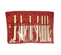 Seeknit - Seeknit Shirotake Red (15cm) Crochet Hook Set Small Size - 1 Piece