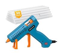 SEEKONE Glue Gun 50W - Fast Heat for Crafts with 30pcs 150mm Long Sticks