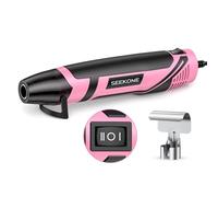 SEEKONE Mini Heat Gun 2 Temp 260℃/450℃, 350W Handheld Hot Air Gun Tool