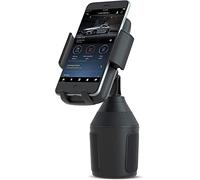 SEEKONE Universal Car Phone Holder Cup Holder Cell Phone Mount with Three-Side Grips and One-Touch Design Compatible with All Smart Phone