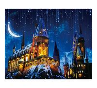 SeekPro Witch Wizard School Magic Castle Backdrop Photography Halloween Night Moon Background Sorcerer Party Banner Decors for Child Kid Portrait Photo Booth Prop 10x8ft