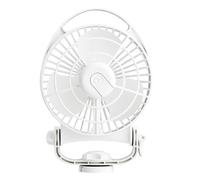 SEEKR Bora II Cabin Fan 12/24V - 3-Stage DC Fan for Boat & Motorhome - Compact, Quiet & Energy Efficient - Touch Operation - White