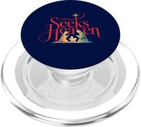 Seeks Heaven Nativity Scene Funny 67 Meme Christian Humor PopSockets PopGrip for MagSafe