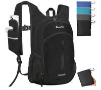 Seektop Expandable Small Hiking Backpack 12L-15L Lightweight Packable Waterproof Daypack with Phone Pocket for Women Men
