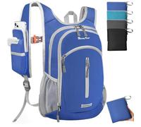 Seektop Small Hiking Backpack Expandable 12L-15L, Lightweight Packable Waterproof Daypack with Phone Pocket for Women Men