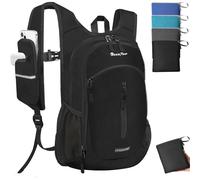 Seektop Small Hiking Backpack Expandable 12L-16L, Lightweight Packable Waterproof Daypack with Phone Pocket for Women Men