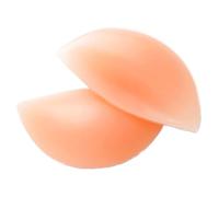 SEEKUP Women Soft Silicone Bra Inserts Breast Chest Enhancer Pads Push-up/Gathering for A/B/C Cup, Skin, A/C
