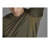 Seeland Active L/S T shirt Pine green quick drying, anti odour treated