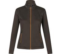 Seeland Emily fleece Women Dark brown Full zip, Zipped front pockets