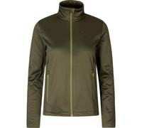 Seeland Emily fleece Women Pine green Full zip, Zipped front pockets