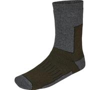 Seeland Field Thermo Sock - 2 Pack Pine Green Melange/Grey M