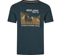 Seeland Fragment T-shirt Dark Blue - Round neck, Classic fit