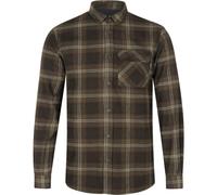 Seeland Glen Flannel Shirt Pine green check Soft brushed flannel, Shooting ple