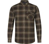 Seeland Glen Junior Flannel Shirt Pine Green/Dark Navy Check