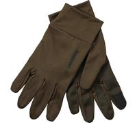 Seeland Grip Gloves Pine green - Touch screen index finger and thumb, Anti-slip on fingertips palm