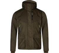 Seeland Helt II jacket Grizzly brown Detachable hood, Two way front zipper