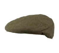 Seeland Hillside Flat Cap Traditional Sixpence Moss Green Men's Hat