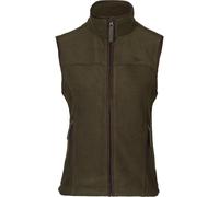 Seeland Ladies Woodcock Ivy Fleece Waistcoat Pine Green Melange Country Shooting