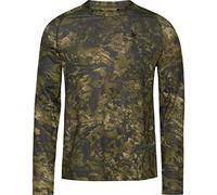 Seeland Mens Camo Long Sleeve T-Shirt - Invis Green Mens Size - L