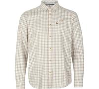 Seeland Men's Shooting Shirt Gold Flame Check Long Sleeved Shirt